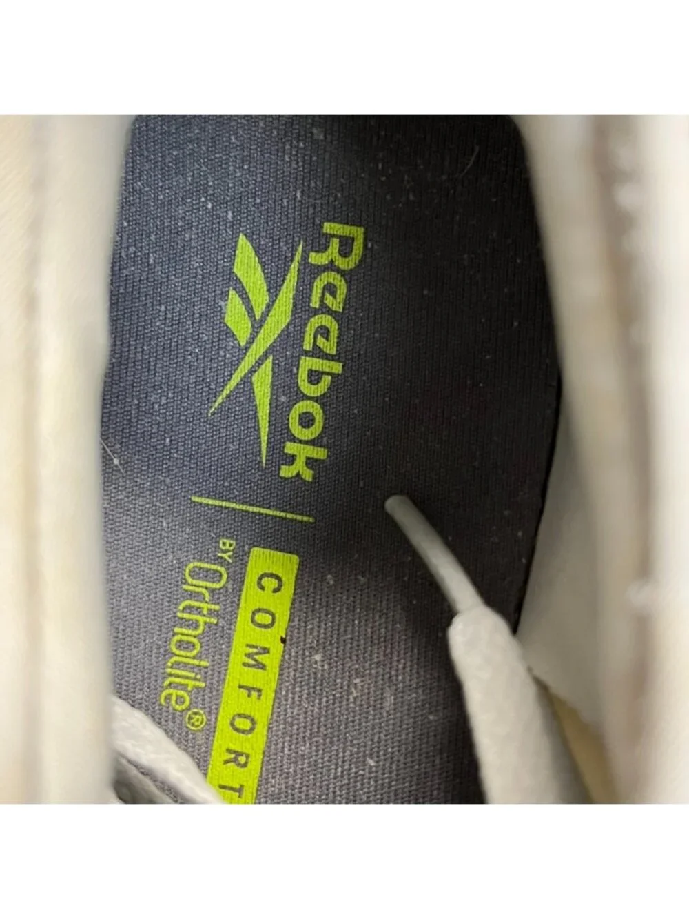Reebok Flashfilm 3.0 Womens Size 8 White Athletic Running Walking Shoes Sneakers
